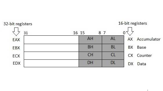 Are 16 bit registers? - Hasan Jasim