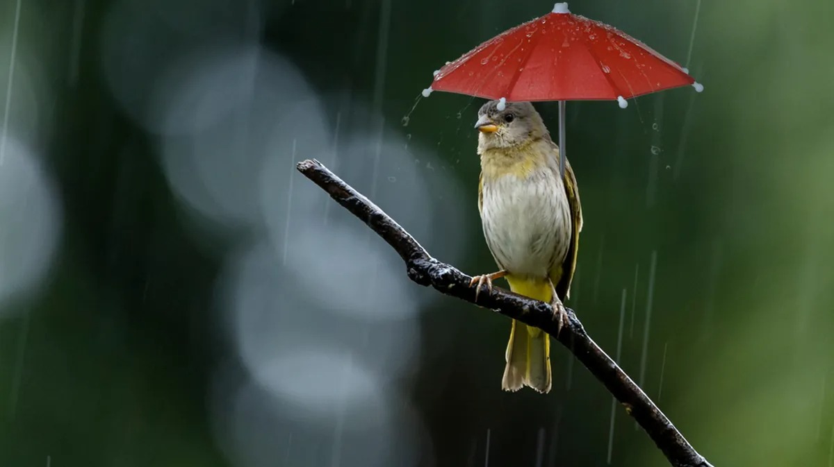 Where Do Birds Go When It Rains? Hasan Jasim