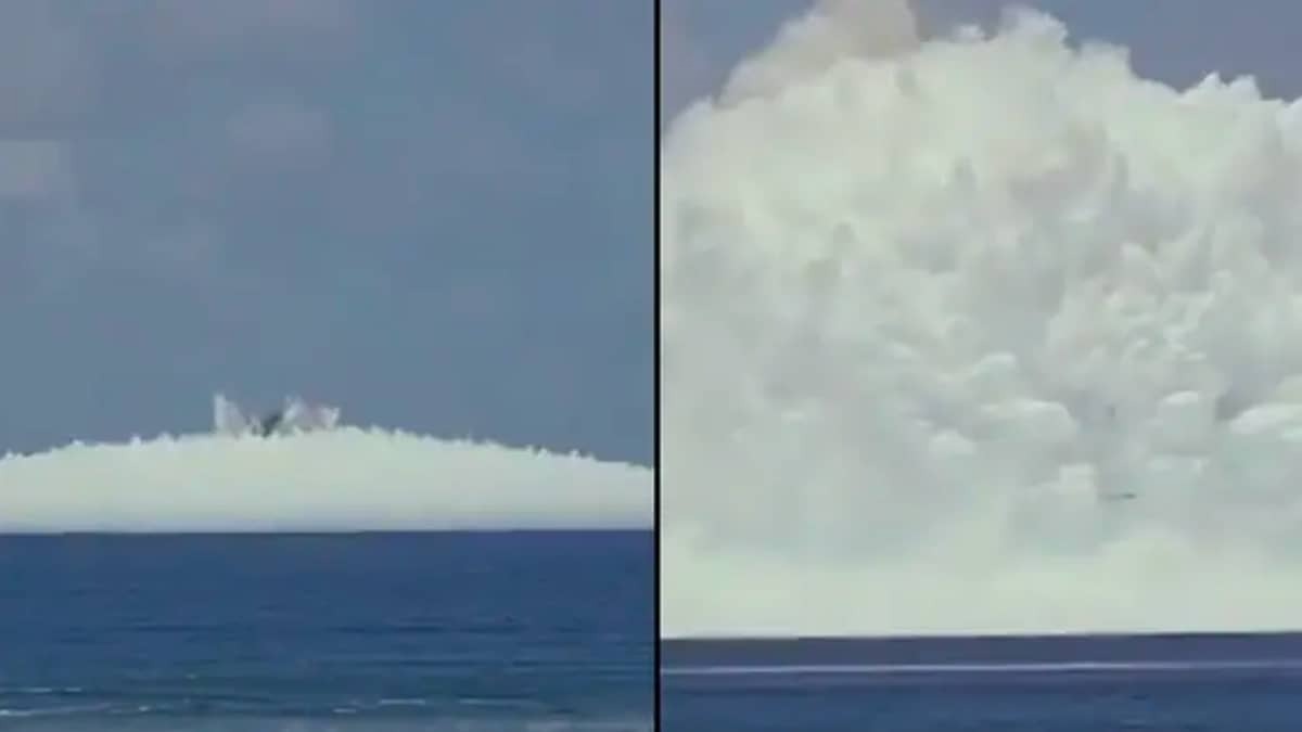 Stunning Footage Reveals Underwater Nuclear Bomb Test and Sparks Global