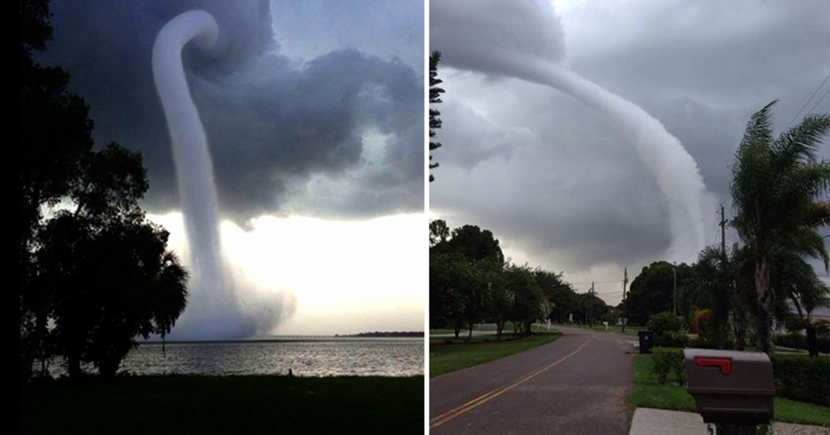 A Waterspout in Florida: Nature’s Spectacular Spiral - Hasan Jasim