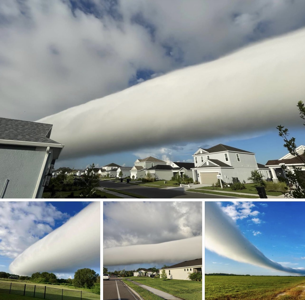 “Roll Cloud” Phenomenon A Rare Delight in Florida’s Skies Hasan Jasim