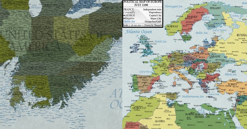 Exploring the Map of the World in 2100 - Hasan Jasim