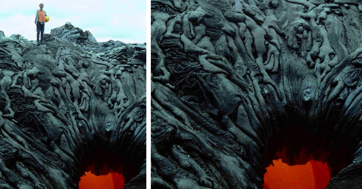 Oddly Shaped Lava Formations Look Like a Mass of Twisted Bodies - Hasan ...