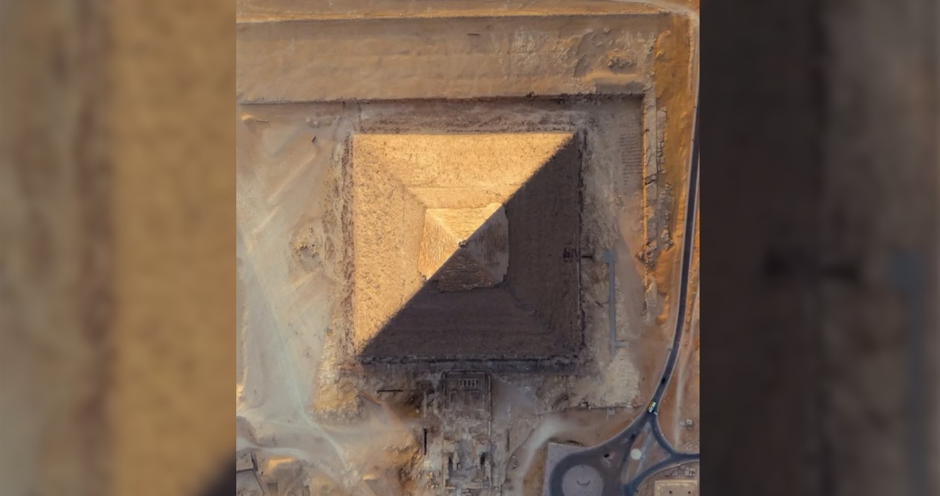 A Rare Perspective of Egypt’s Pyramid of Khafre - Hasan Jasim